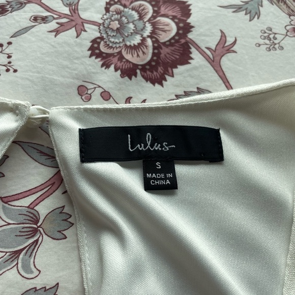 Lulus Sweeten The Occasion Boho White Embroidered Maxi Dress Bridal Maternity - Picture 6 of 8